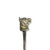 Victorian Style Boxer Dog Head Salt Spoon/Salt Spoon Pendant with Ruby Stone 925 Sterling Sliver (Salt Spoon) view 2