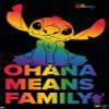 Trends International Disney Lilo and Stitch - Ohana Pride Wall Poster, 34L x 22.4W, Premium Unframed Version view 1