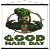 Trends International Marvel I Am Groot - Good Hair Day Wall Poster, 22.375" x 34", Premium Print and Black Hanger Bundle view 1