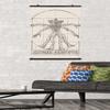 Trends International Netflix Stranger Things: Season 4 - Vitruvian Demogorgon Wall Poster, 22.375" x 34", Premium Poster & Clip Bundle view 2
