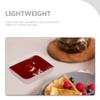 GANAZONO 100pcs Rectangular Plastic Plates Disposable Dishes for Sauces Seasonings Dipping for Parties Restaurants and Catering Events view 3