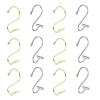 VOSAREA Bath Curtain Hooks End Design Shower Curtain Easy to Install Hangers for Seamless Sliding Bathroom Decor view 1