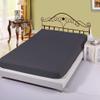 3PCs Bedding Sheet Set 400 Thread Count, 1 Piece Fitted Sheet 22" Deep Pocket All-Around Elastic and 2 Piece Pillowcases, Soft & 100% Egyptian Quality Cotton-Dark Grey Stripe,Full-XL Size. view 2