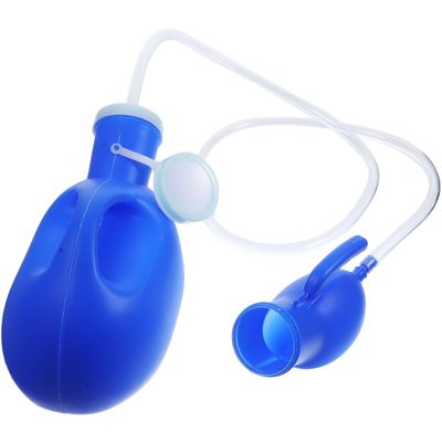 EXCEART Portable Urinal Bottle with Lid for Men 67Oz Large Capacity Urine Container with Graduations Leak-Resistant Spill-Proof Design for Elderly Travel Car Use and Emergency Toilet