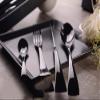 24-Piece Stainless Steel Flatware Set Mirror Polishing Black, Serive for 6 , Modern Silverware Set Include Knife/Fork/Spoon & Long Teaspoon Dishwasher Safe Cutlery view 4