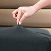 3PCs Bedding Sheet Set 400 Thread Count, 1 Piece Fitted Sheet 22" Deep Pocket All-Around Elastic and 2 Piece Pillowcases, Soft & 100% Egyptian Quality Cotton-Dark Grey Solid,Twin Size. view 4