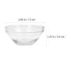 Cabilock 10pcs Transparent Mixing Bowls for Diy Facial Masks Essential Supply Bowls for Home Salon and Spa Use Skincare and Mixing view 2