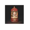 Christmas by Roman Inc., Confetti Lites Collection, 9" H Musical LED Carousel Swirl Confetti Light, Lantern, Snow Globe, Holiday Home Dcor, Santa, Cardinal, Nutcracker, Snowman, Reindeer (4x4x9) view 1