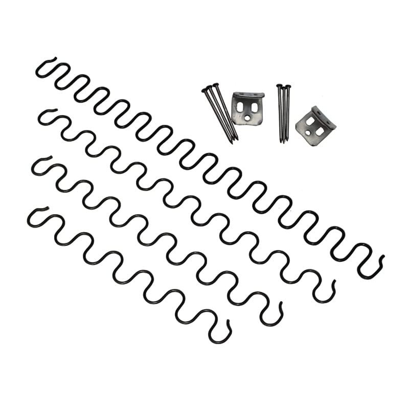 5pcs Zig Zag Springs Metal Sofa Couch Recliner Chair Settee Coil Seat Back Repalcement Repair Kit Upholstery (Size : 50cm 5sets)