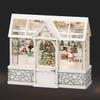 7.75" LED Lighted Swirl Snowman Choir Christmas Tabletop Decor view 1