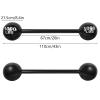 2 PCS Giant Inflatable Dumbbell Barbell,Funny Carnival Circus Birthday/Halloween Party Decorations Fake Weights Cosplay Props Party Supplies,Blow Up Strongman Costume Photo Booth Props Accessory view 2