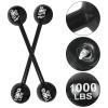 2 PCS Giant Inflatable Dumbbell Barbell,Funny Carnival Circus Birthday/Halloween Party Decorations Fake Weights Cosplay Props Party Supplies,Blow Up Strongman Costume Photo Booth Props Accessory view 3