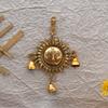 Indian Metal Surya Dev Wall Hanging Showpiece Decorative Sun Idol Face Vastu Statue for Home Offices Decor Entrance (Size 8 x 5.5 Inches) By Indian Collectible view 1