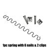5pcs Zig Zag Springs Metal Sofa Couch Recliner Chair Settee Coil Seat Back Repalcement Repair Kit Upholstery (Size : 35cm 5sets) view 2