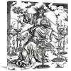 22 in. Vision of The Seven Candlesticks Art Print - Albrecht Durer view 1