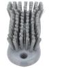 SPARTA Plastic Cutting Board Scrub Brush with Hanging Hole for Washing Cutting Boards, 6 Inches, Gray view 4
