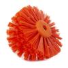 SPARTA Industrial Tank Brush Head Pipe Brush Head, Drain Brush with 3/4" Thread Hole (Handle Not Included) for Commercial Use, Plastic, 5.7 Inches, Orange view 3