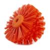 SPARTA Industrial Tank Brush Head Pipe Brush Head, Drain Brush with 3/4" Thread Hole (Handle Not Included) for Commercial Use, Plastic, 5.7 Inches, Orange view 4