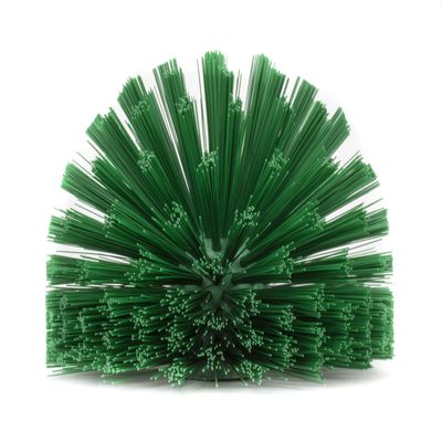SPARTA Industrial Tank Brush Head Pipe Brush Head, Drain Brush with 3/4" Thread Hole (Handle Not Included) for Commercial Use, Plastic, 5.7 Inches, Green