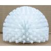 SPARTA Industrial Tank Brush Head Pipe Brush Head, Drain Brush with 3/4" Thread Hole (Handle Not Included) for Commercial Use, Plastic, 5 x 3.9 Inches, White view 1