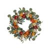 24 Inch Mixed Spring Flower and Eucalyptus Leaf Wreath view 1