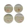 Chesapeake Bay 10" Shoreline Stepping Stones 4 Piece Set view 1