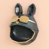 Big Mouth Dog Storage Box Wall-Mounted Dog Key Container Snacks Holder for Home Porch Entryway Sundries Organizer Housewarming Gift - Blue view 2