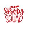 Spooky Squad Iron On Transfer for Shirts, Red view 1