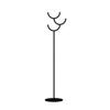 Coat Rack Stand Iron Coat Rack, Solid Wood Coat Stand, Free Standing Hall Coat Tree for Coats, Hats, Bags, Purses, for Entryway, Hallway, Rubberwood Freestanding,Easy Assembly view 1