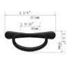 Popular Traditional Curved Handle/Pull/Hardware for Japanese Tansu Cabinets/Chests/Kitchen Cabinets/Drawers (Momoyama-S) view 3