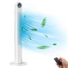 Tangkula 42-Inch Tower Fan with Remote Control, 80 Oscillating Standing Fan w/LED Display, 12H Timer & 3 Wind Modes, Portable & Quiet Floor Bladeless Fan for Bedroom Living Room Home Office (White) view 1