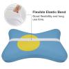 2 Pack Car Neck Pillow Palau Flag Softness Car Headrest Pillow for Driving with Memory Foam Pillow Removable view 3
