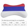 2 Pack Car Neck Pillow Republika Srpska Flag Softness Car Headrest Pillow for Driving with Memory Foam Pillow Removable view 2