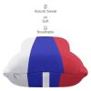 2 Pack Car Neck Pillow Republika Srpska Flag Softness Car Headrest Pillow for Driving with Memory Foam Pillow Removable view 4