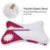 2 Pack Car Neck Pillow Nepal Flag Softness Car Headrest Pillow for Driving with Memory Foam Pillow Removable view 3