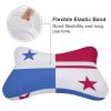 2 Pack Car Neck Pillow Peru Flag Softness Car Headrest Pillow for Driving with Memory Foam Pillow Removable view 3