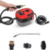 Irishom 2500W Handheld Steam Cleaner High Temperature Pressurized Steam Cleaning Machine Portable Car Steamer with Brush Heads (Red) view 1
