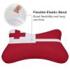 2 Pack Car Neck Pillow Tonga Flag Softness Car Headrest Pillow for Driving with Memory Foam Pillow Removable view 3