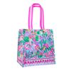 Lilly Pulitzer Market Shopper Bag, Reusable Grocery Tote, Shoulder Bag for Produce or Travel, Me and My Zesty view 1