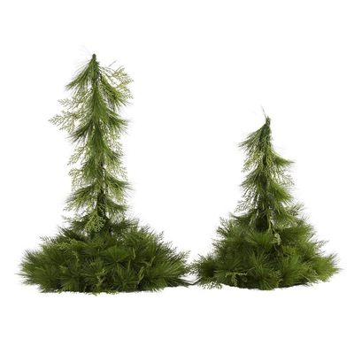 24 and 36 Table Top/Hanging Artificial Christmas Decor (Set of 2)
