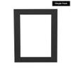 Poster Palooza 22x28 Mat for 16x20 Photo - Precut Textured Black Picture Matboard for Frames Measuring 22 x 28 Inches - Bevel Cut Matte to Display Art Measuring 16 x 20 Inches - Acid Free ONE MAT view 2