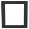 Poster Palooza 22x28 Mat for 16x20 Photo - Precut Textured Black Picture Matboard for Frames Measuring 22 x 28 Inches - Bevel Cut Matte to Display Art Measuring 16 x 20 Inches - Acid Free ONE MAT view 3
