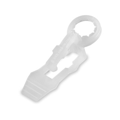 HLO Lighting V2 Christmas Light Clips for E12 Socket Bases | Durable C7 Shingle & Gutter Clips | Pack of 100
