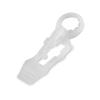 HLO Lighting V2 Christmas Light Clips for E12 Socket Bases | Durable C7 Shingle & Gutter Clips | Pack of 100 view 1