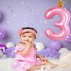 40 Inch Crown Pink Number 3 Balloon, Big Conjoined Light Pink Foil Mylar Helium 3 Balloon for 3rd Birthday Party Decorations Pink Princess Theme Party Decorations Supplies Anniversary Decor view 3