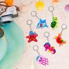 Omlisca 24 Packs Sea Animals Keychains - Ocean Animals Keychains for Under the Sea Party Favors Supplies, Sea Party Bag Fillers, Sea Creature Gifts, School Carnival Rewards, Birthday Party Gifts view 2