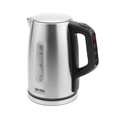 AROMA Professional 1.7L / 7-Cup Electric Stainless Steel Kettle (AWK-1810SD)