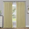Frelement Blackout Thermal Insulated Curtains Indoor Pinch Pleat Curtains 96 Inch Length Noise Reduction Window Curtain Panels for Bedroom, Beige, 84" W x 96" L, 1 Panel view 1