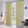 Frelement Blackout Thermal Insulated Curtains Indoor Pinch Pleat Curtains 96 Inch Length Noise Reduction Window Curtain Panels for Bedroom, Beige, 84" W x 96" L, 1 Panel view 2