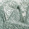 Home Soft Things Mayfair Printed Microfiber Quilts Coverlet 6 Piece Bed Spread Set, Oversized King 122" x 106", Light Green(Lime Mint) Soft Lightweight Reversible Bedding Set, Matching Shams Pillows view 4